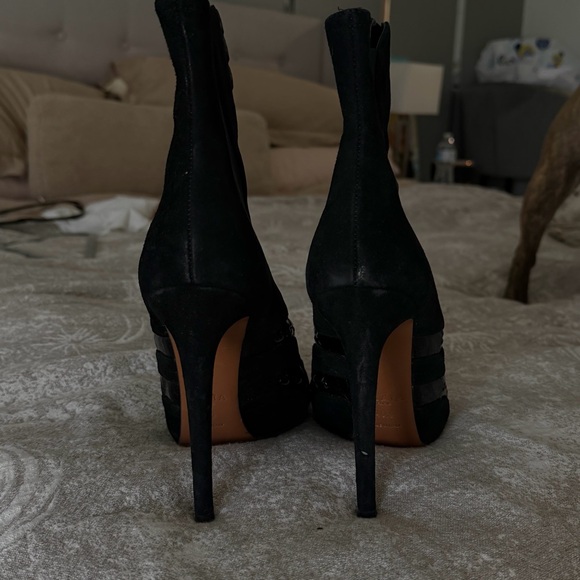 Alaïa ALAIA Ankle boots T.EU 40.5 Suede Black - Picture 6 of 8